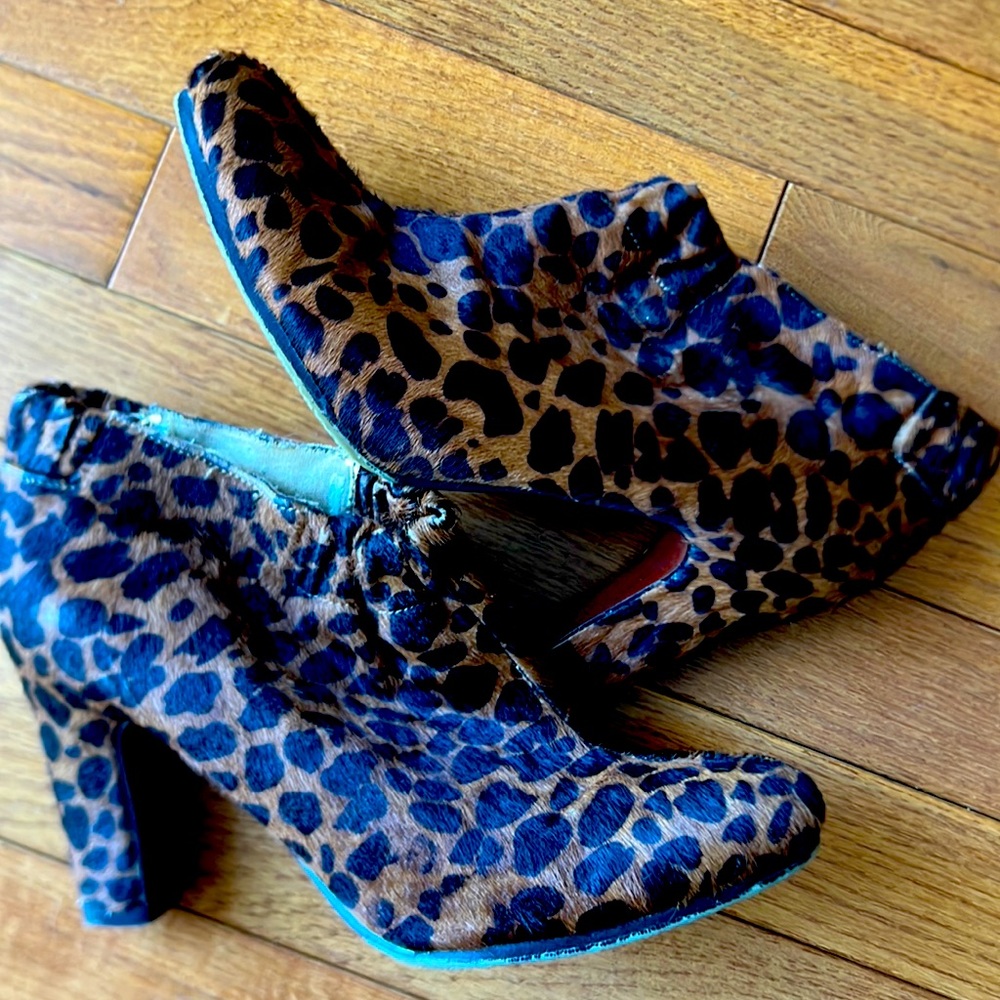 Cheetah Ankle Booties